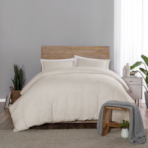 Vue Lark solid 3 piece Duvet Cover set