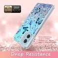 thumbnail image 4 of Rosebono Compatible With Motorola Moto G 5G 2024 Case, Hybrid Graphic Design Pattern Cover Case (Butterfly), 4 of 5