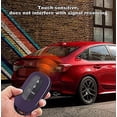 thumbnail image 4 of HRV HR-V Civic 2022 Car Key Shell TPU Protection Key Fob Remote with Buttons Accessory (Purple), 4 of 5