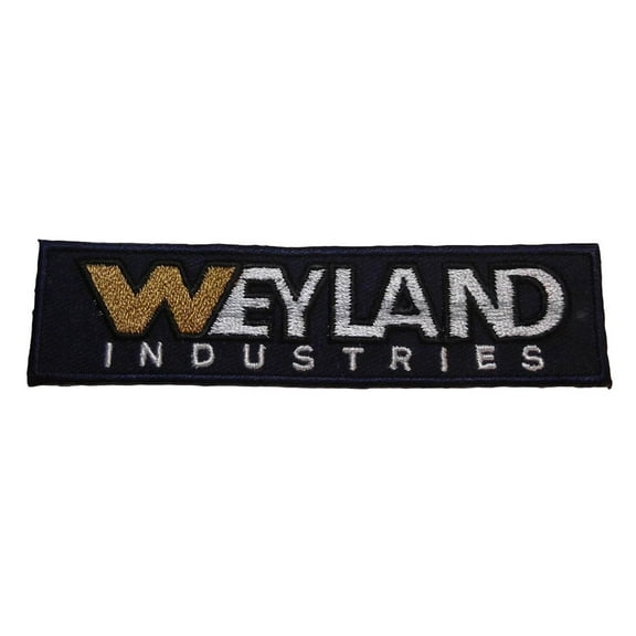 Aliens vs Predator Movie Weyland Industries Embroidered Logo Patch