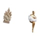 thumbnail image 5 of Escultura clásica de resina de niña católica cristiana, figura abstracta de , estatua para oficina, mesa, coche, decoración del hoga, 5 of 8