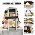 thumbnail image 3 of FORMRS Mini Backpack Purse for Women Quilted Travel Daypack Casual Shoulder Bag, Orange Slices, 3 of 7