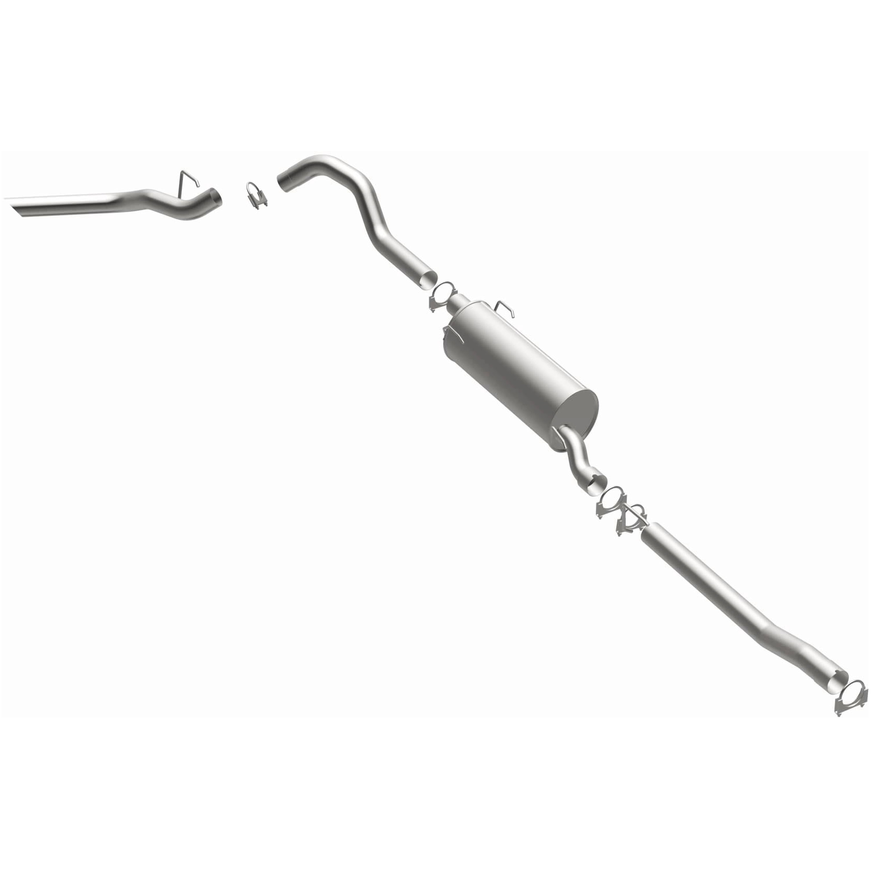BRExhaust OE Replacement Exhaust System Kit 106-0525: Compatible with 2006-2008 Dodge Ram 1500 5.7L, 2006-2009 Dodge Ram 2500 5.7L, 2006-2008 Dodge Ram 3500 5.7L