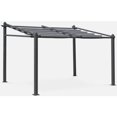 thumbnail image 1 of Pergola de pared, Aluminio, Gris, 3x4m, Murum esquí esquí Gafas de esquí, 1 of 5