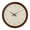 Round, variant on jifeng Elegant Wall Clock Creative Design Non Ticking for Bedroom Dining Room Hotel Oval
