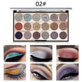 thumbnail image 2 of Paleta de sombras de ojos HUOGUO, purpurina, lentejuelas, impermeable, 18 colores, 2 of 5