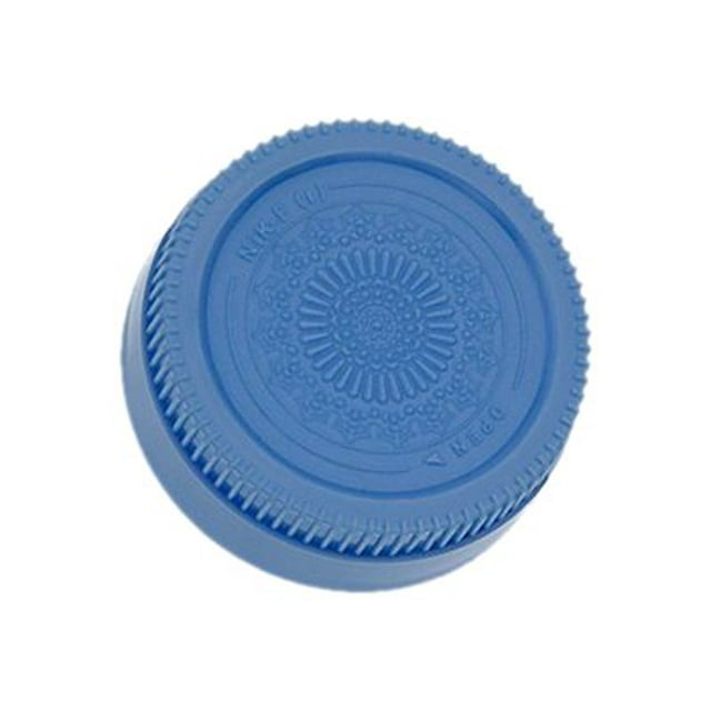 Fotodiox Cap-Rear-Nikon-Blue Designer Rear Lens Cap for All Nikon & Nikkor F Lenses, Blue