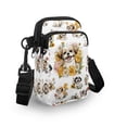 thumbnail image 3 of HELLHERO Rose Floral Pattern Crossbody Small Bags Trendy, Women Adjustable Shoulder Strap for Casual Use, Casual Travel, 3 of 7