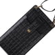 thumbnail image 4 of Bolso bandolera retro de piel sintética para teléfono móvil, bolso de hombro, cartera, funda para teléfono móvil Negro, 4 of 6