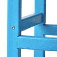 thumbnail image 4 of WestinTrends Outdoor Side Table, All Weather Poly Lumber Adirondack Small Patio Table Square End Table for Pool Balcony Deck Porch Lawn Backyard, Pacific Blue, 4 of 13