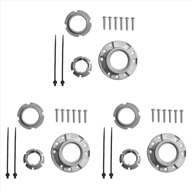 3X W10324651 Kit de Repuesto de Arandelas de Cubo para W10291415, W10291417, W10291416, EA2581262, PS2581262, AH2581262