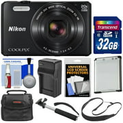 Bundle Coolpix S7000 Wi-Fi Digital Camera with 32GB Card + Case