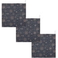 thumbnail image 6 of Coolnut Christmas Elegant Baby Muslin Washcloths Face Towel, 3 PCS Gold Snowflakes Burp Cloths Cotton Wipes Infant Wash Cloth for Newborn Boys Girls 12x12 inches, 6 of 6