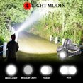 thumbnail image 2 of /#/Rechargeable LED Headlamp, 100000 Lumens Super Bright Headlamps/#/, 2 of 5