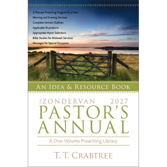 The Zondervan 2027 Pastor's Annual: An Idea and Resource Book, (Paperback)