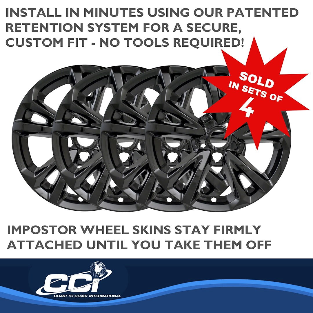 Coast To Coast IWCIMP384BLK IMPOSTOR ® WHEEL COVER