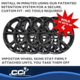 thumbnail image 4 of Coast To Coast IWCIMP384BLK IMPOSTOR ® WHEEL COVER, 4 of 4