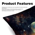 thumbnail image 2 of Galactic Space Set of 2 - Chair Pillow Covers with Unique Patterns - Throw Pillow Inserts Included, Available in 16x16, 18x18, 20x20 Inches - Ideal for Home Decor,and Gifts, 2 of 6