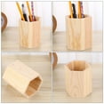 thumbnail image 5 of GOOHOCHY Tabletop Pencil Holder Khaki 1Set 3.9In, 5 of 8