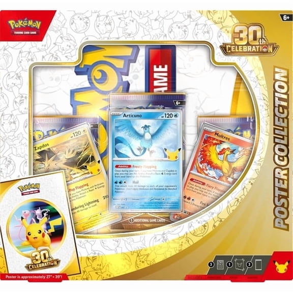 Pokemon TCG: 30th Celebration Poster Collection
