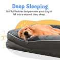 thumbnail image 3 of Cama Grande Ortopédica Lavable Para Perros – Camas Ortopédicas Extraíbles De Espuma Para Perros Con Refuerzos Cama Grande Impermeable Para Perros Y Fondo Antideslizante Camas Extragrandes Para Perros, 3 of 8