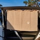 thumbnail image 5 of Elegantes cortinas de coche con patrón de cuadros con protección solar para viajes infantiles seguros y cómodos, 5 of 6