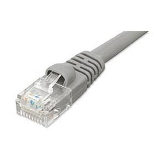 CAT5e Enhanced Patch Cable with Boot 1ft Gray