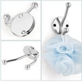 thumbnail image 2 of Wall-mount Bathroom Accessories Kit 4 Pieces Bathroom Hardware Silver Fixtures, 2 of 3