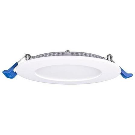 Nicor Lighting DLE421202KRDWH 710 Lumens LED Recessed Can Round Downlight - White