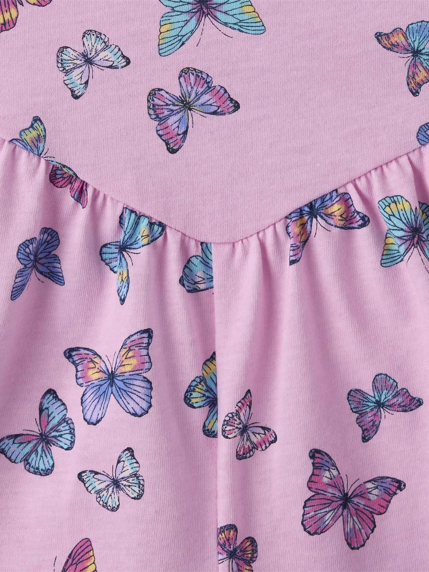 The Children's Place Girls Sleeveless Printed V-Waist Flutter Romper, Sizes XS-XXL