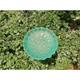 thumbnail image 2 of Bird Bath for Outside, Metal Birdbath Freestanding Bird Bath & Birdfeeder with 3-Pronged Base, Using for Outdoors Garden Patio Yard, Green, 2 of 9