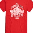 thumbnail image 3 of Peanuts - Snoopy And Friends Team Holiday Spirit - Men's Short Sleeve Graphic T-Shirt, 3 of 6