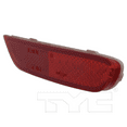 thumbnail image 4 of TYC 17-5405-00-9 Capa Certified Reflector Assembly Fits select: 2014-2016 NISSAN ROGUE S/SL/SV, 2019 NISSAN ALTIMA S, 4 of 6
