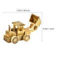 thumbnail image 2 of SHOWERORO Construction Vehicle Model Wooden Pushdozer Model Educational for Kids Daily 1Set, 2 of 8