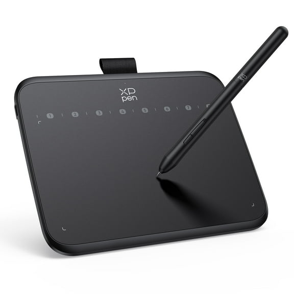 XPPen Deco 640 Drawing Tablet with 16384 Pressure Levels Pen,6x4 Inch OSU Drawing Pad,Graphic Tablet for E-Learning,Digital Drawing Pen Tablet for Mac/Windows/Chromebook