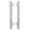 Silver, variant on Himition 1 Pair Durable Keyboard Tray Slide-out Keyboard Stand Keyboard Slide for Office