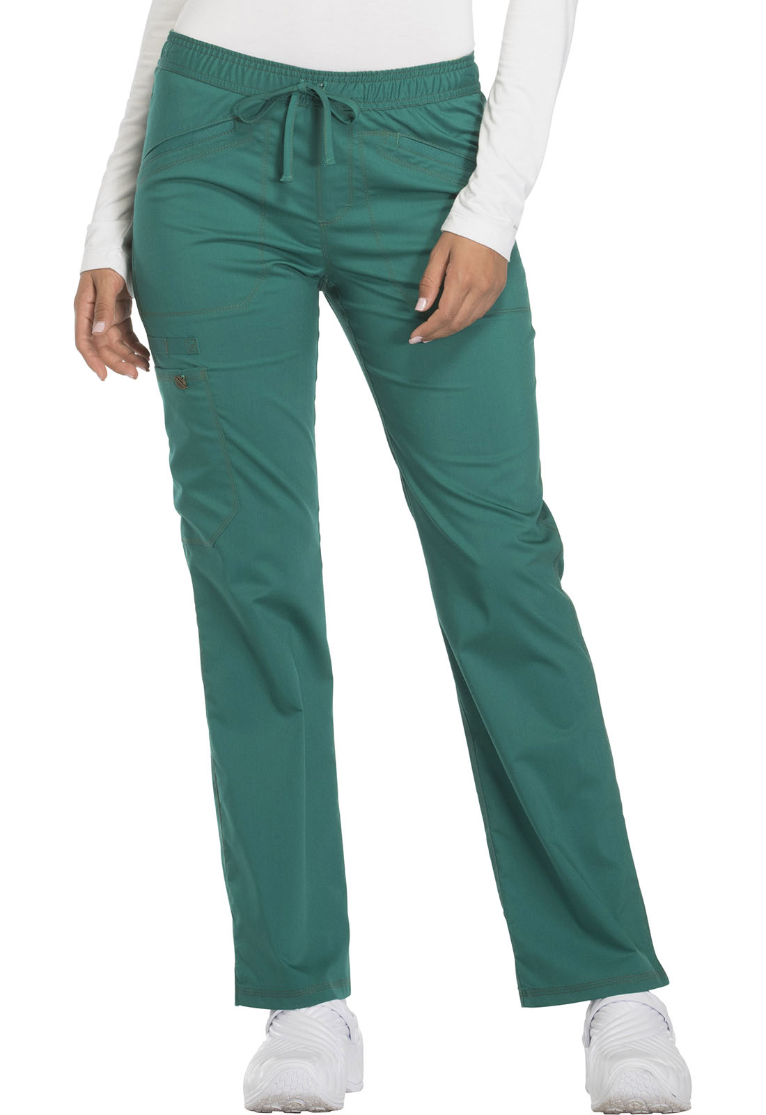 Dickies Essence Medical Scrubs Pant for Women Mid Rise Straight Leg