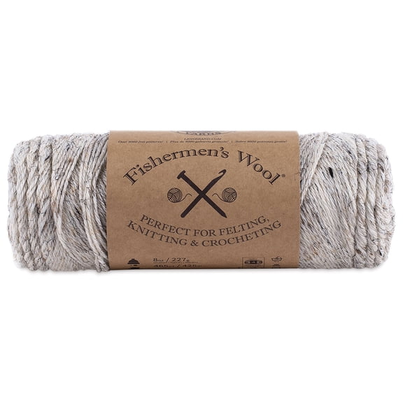 Lion Brand Fishermen's Wool Yarn: Birch Tweed