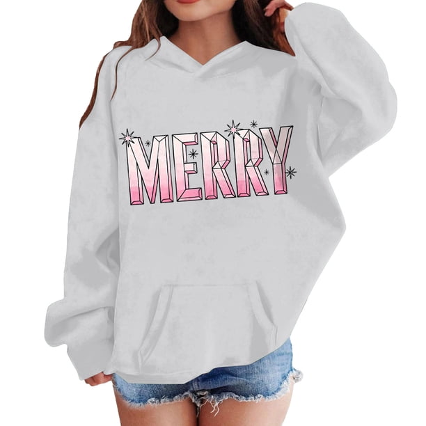 Sudadera con capucha para niñas y niños, sudadera de manga larga con cuello redondo y estampado de moda, jersey con bolsillo, sudadera de poliéster para niñas
