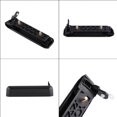 thumbnail image 1 of Manija de puerta exterior de coche, 1 par de manijas para puerta delantera izquierda + derecha exterior para Nissan D21 Hardbody Pickup Pathfind, color negro Ecomeon no, 1 of 6