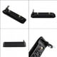 thumbnail image 1 of Manija de puerta exterior de coche, 1 par de manijas para puerta delantera izquierda + derecha exterior para Nissan D21 Hardbody Pickup Pathfind, color negro Unbranded QC02527, 1 of 7