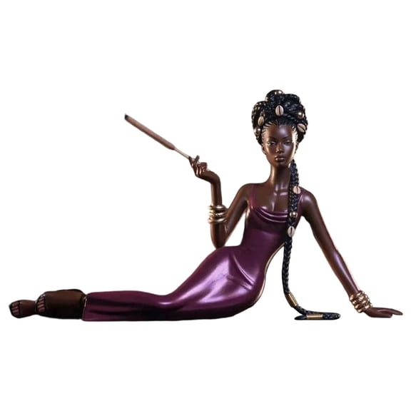 Sculptural Aromatherapy Statue Incense, Handcrafted Ceramic Aroma Statue ,Elegant Lady Incense Holder Sculpture Decor, Aromatherapy Incense Burner Statue for Home Decoration and Office