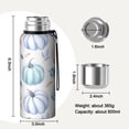 thumbnail image 7 of 20 Oz Fall Pumpkin Coffee Tumbler Double Wall Insulated Stainless Steel Water Bottle | Metal Reusable Thermoses Flask with Cup Cap | Leak & Sweat Proof with Anti-Dust Lid, 7 of 7