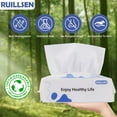 RUILLSEN Soft Dry Wipe OIF8 Disposable Face Towel, 300 Count LintFree