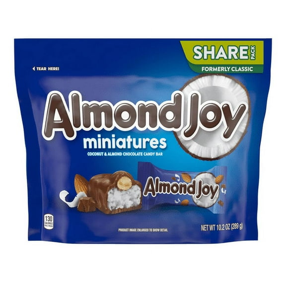 Almond Joy Miniature Chocolates - 10.2oz (Pack of 4)