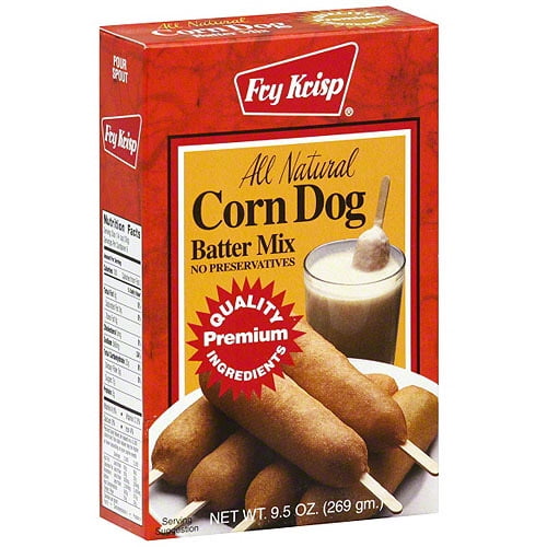 Fry Krisp Corn Dog Mix, 9.5 oz (Pack of 12)