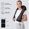thumbnail image 4 of Neck Shoulder Massage with Soothing Heat, Electric Shiatsu Back Massager, 4 of 8