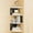 3-Tier, variant on Djiypn Corner Shelf Wall-Mounted, Set of 1 Floating Corner Shelves, 2-Tier Corner Bookshelves for Wall Decor in Living Room, Bedroom, Bathroom, Home Office