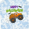 thumbnail image 4 of Inktastic Happy Halloween-monster Truck with Pumpkins, Bats, Cat,and Ghost Boys or Girls Toddler T-Shirt, 4 of 5