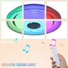 Led Music Ceiling Light With Multifunctional Bluetooth Speaker For Bedroom